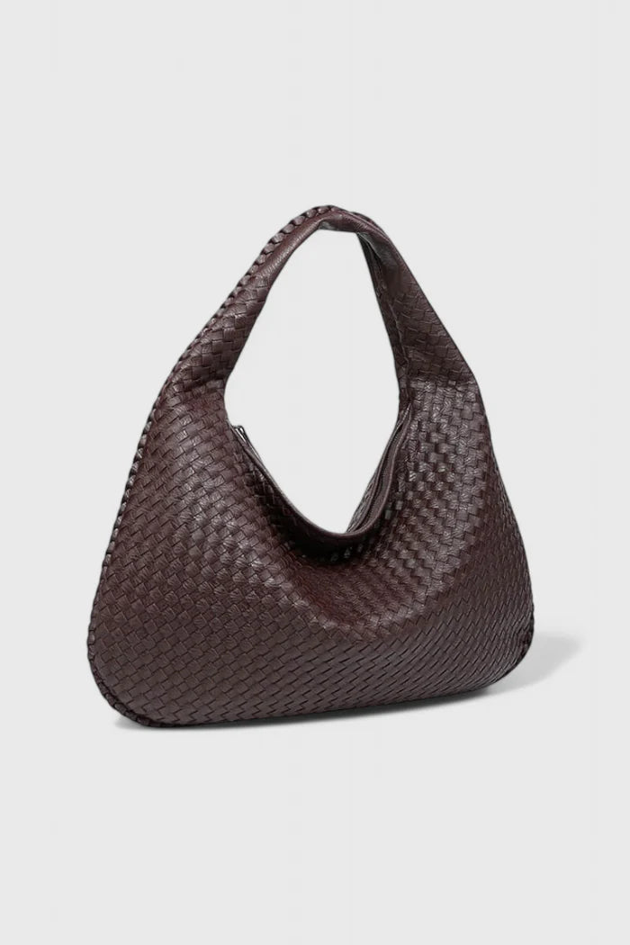 Isabella - Bolso de hombro tejido Tilly