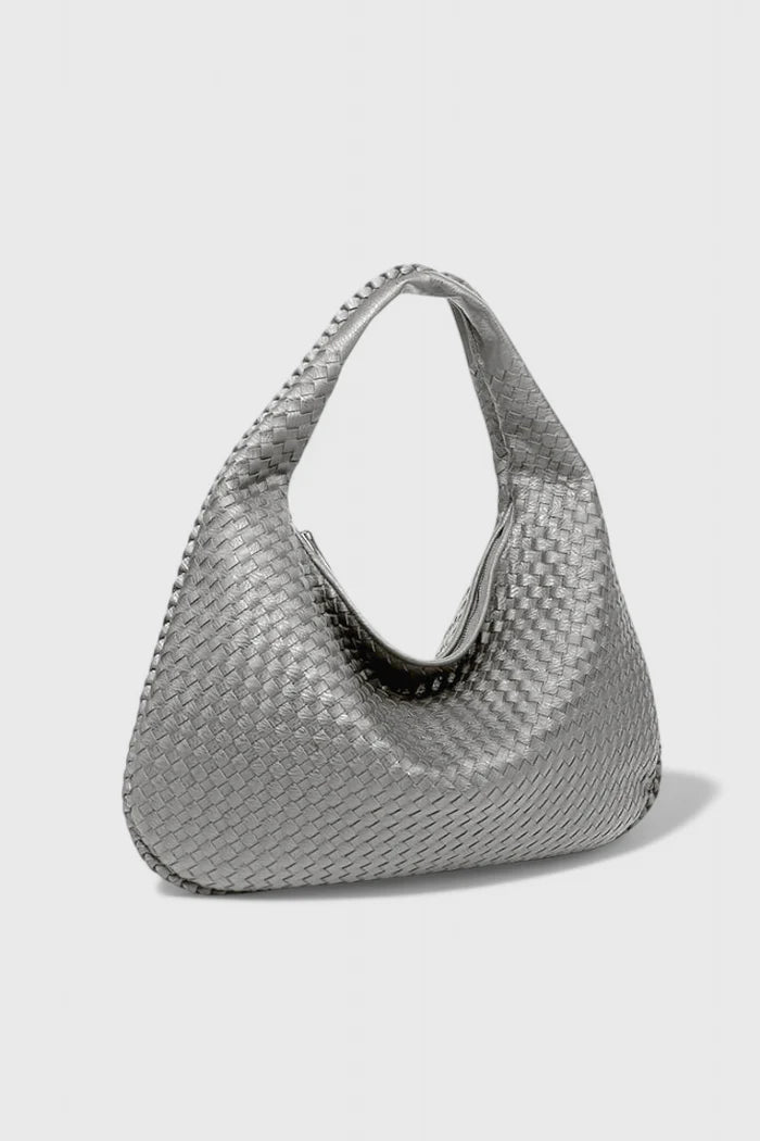 Isabella - Bolso de hombro tejido Tilly