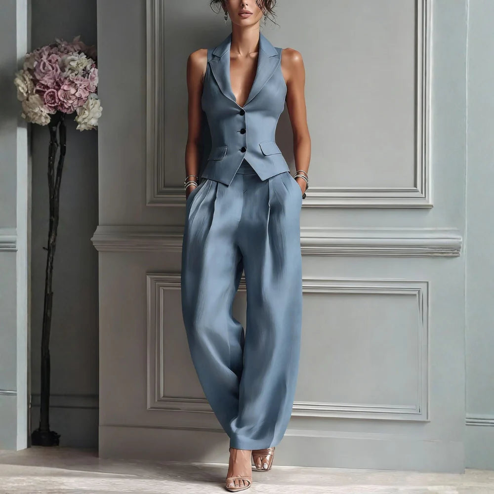 Rosa - Conjunto de mujer elegante