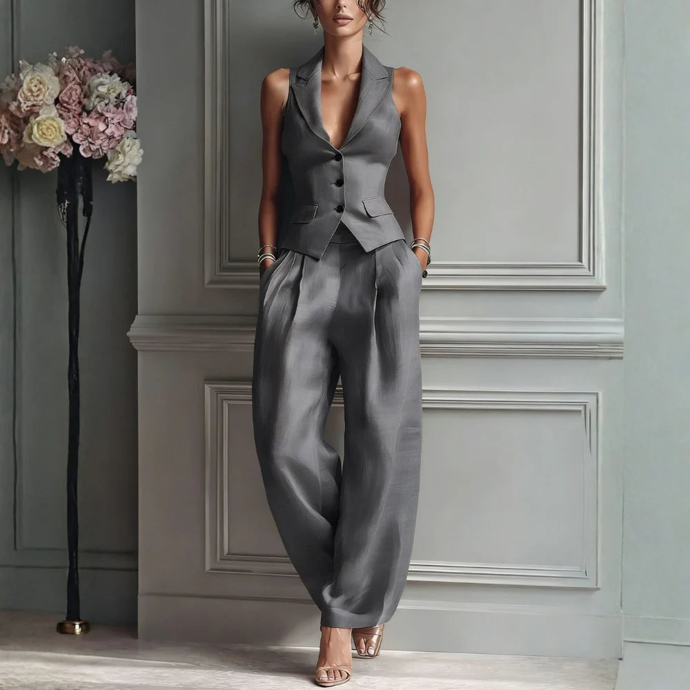 Rosa - Conjunto de mujer elegante